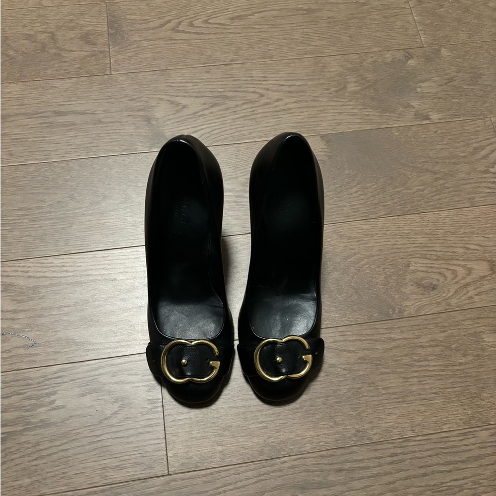 Gucci black pumps/Escarpins Gucci noirs